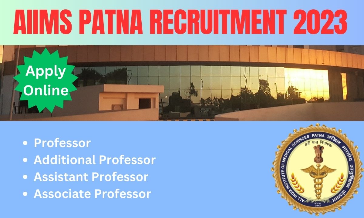 AIIMS Patna Recruitment 2023
